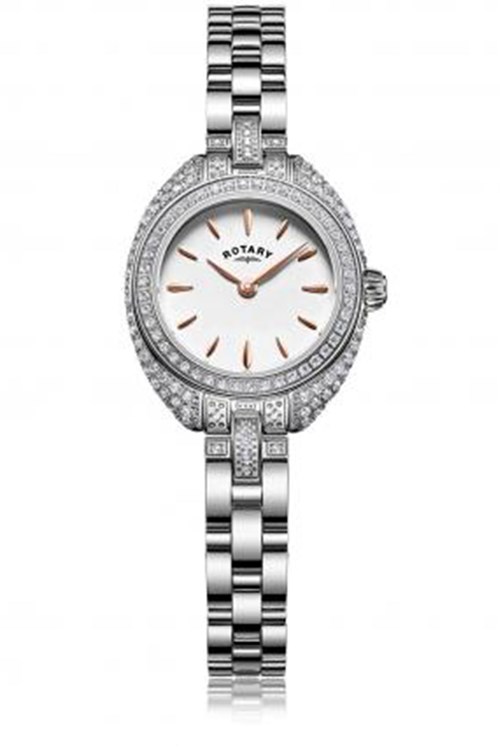 Rotary Petite Stone Bracelet Watch