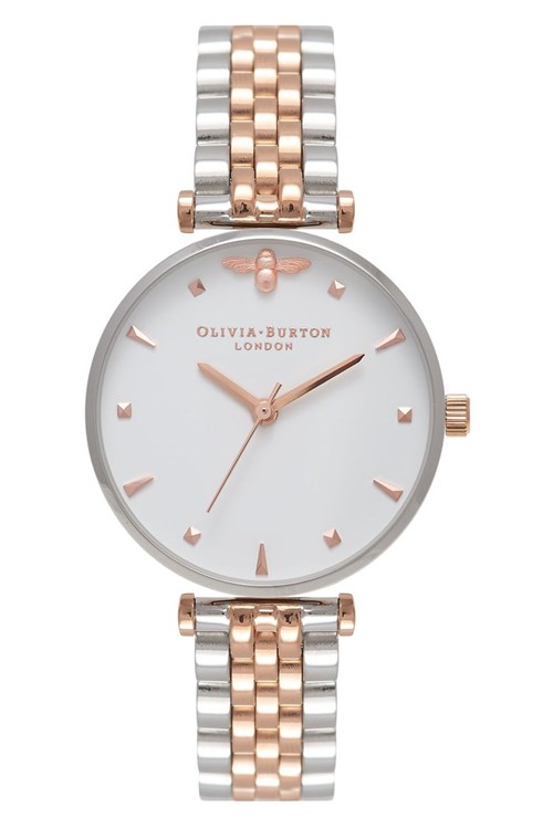 Olivia Burton Queen Bee T-Bar Watch