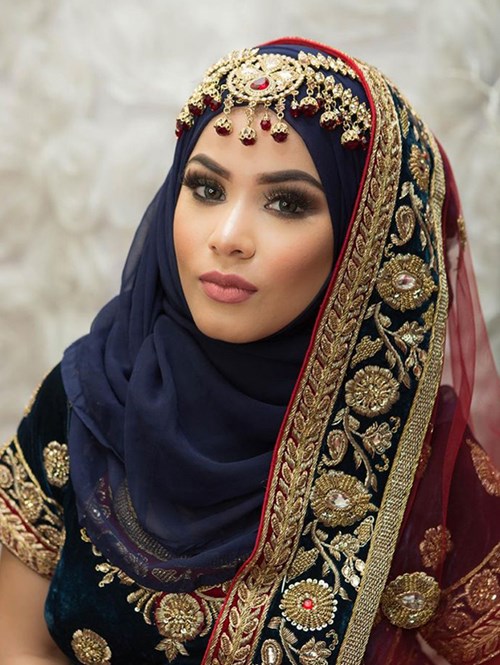 10 Bridal Hijab Styles  For The Big Day Bridals Pk