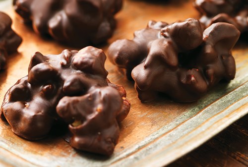 Chocolate And Nut Clusters