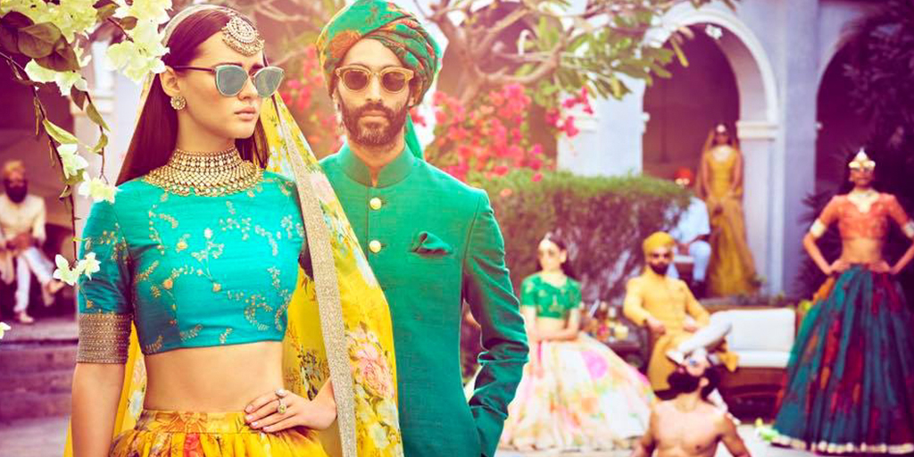 The Addition Of Sunshades In The Wedding Attire Is The Most Chic Trend To Happen In Years
