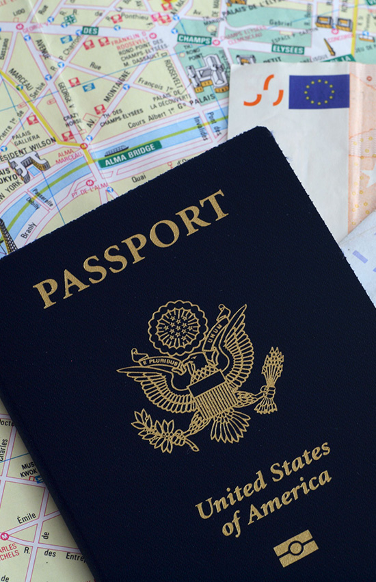 1.	Essential Documents; Visa, Passport etc. 