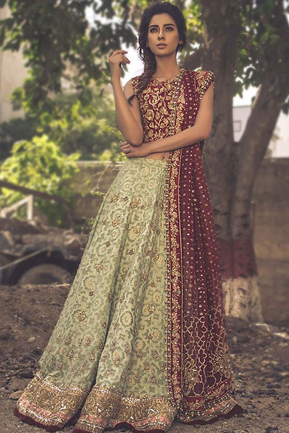 pakistani wedding frocks