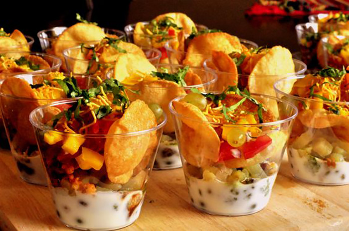 The Coolest Ways To Serve Aloo Chaat On Your Mehndi