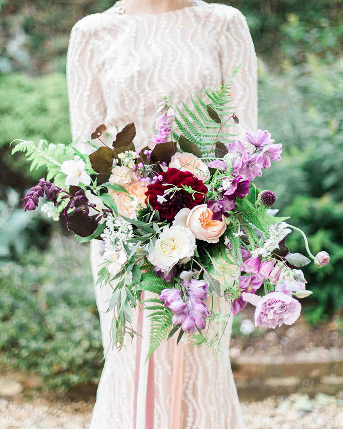 15 Phenomenal Wedding Bouquets with Ferns
