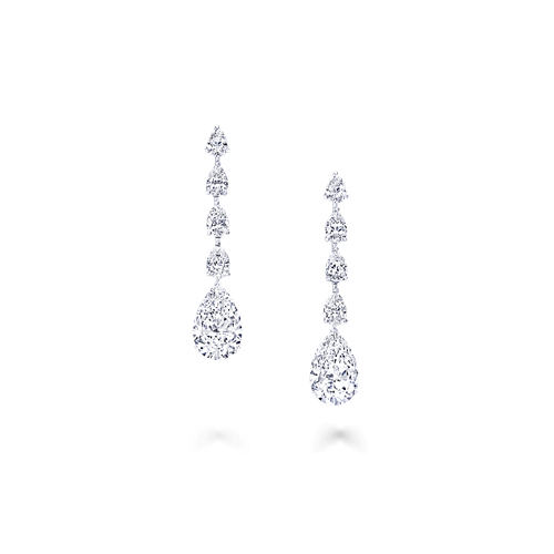 You Will Not Be Able To Resist These Diamond Masterpiece Earrings by Graff