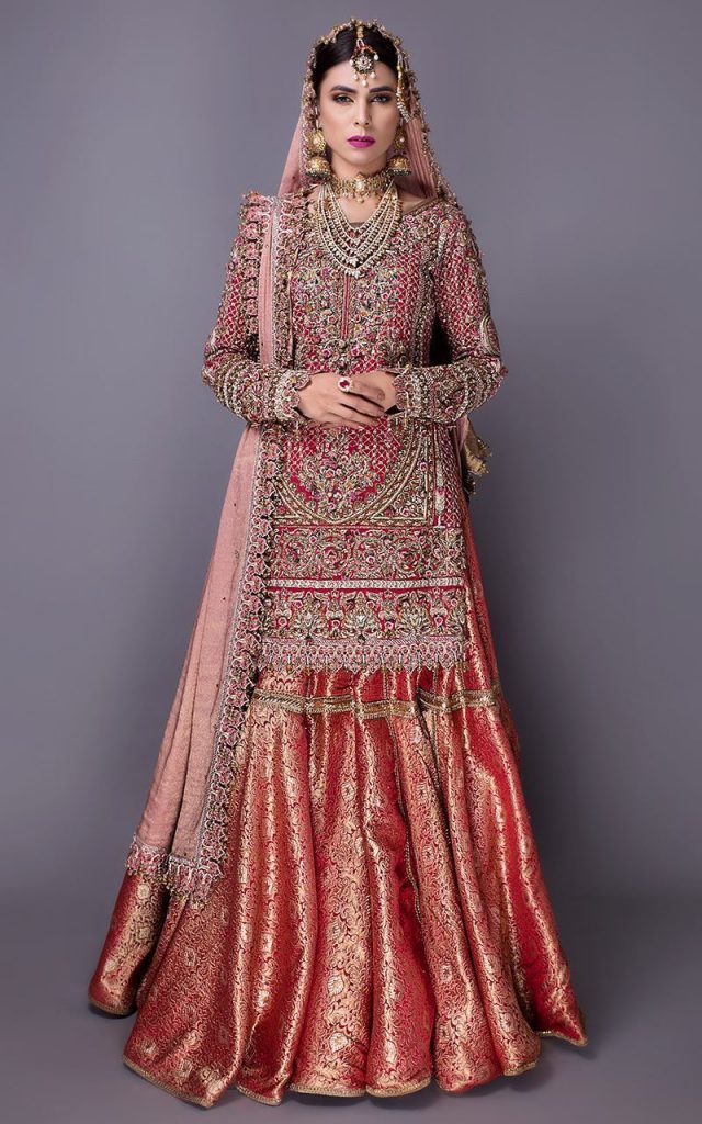 Pakistani bridal lehenga, wedding lehnga by ritu kumar