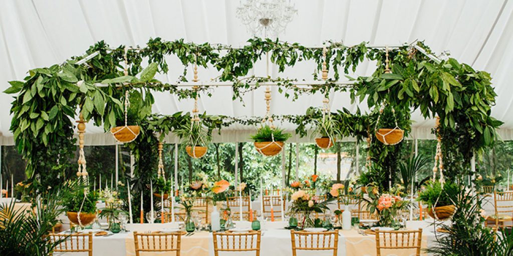 Green Inspirations For Your Wedding Venue