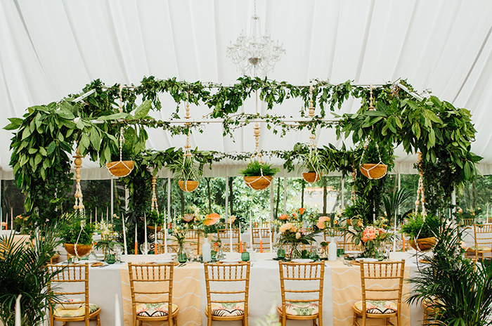 Green Inspirations For Your Wedding Venue