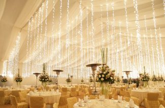 Light Up Your Wedding With These Creative Fairy Light Décor Ideas!