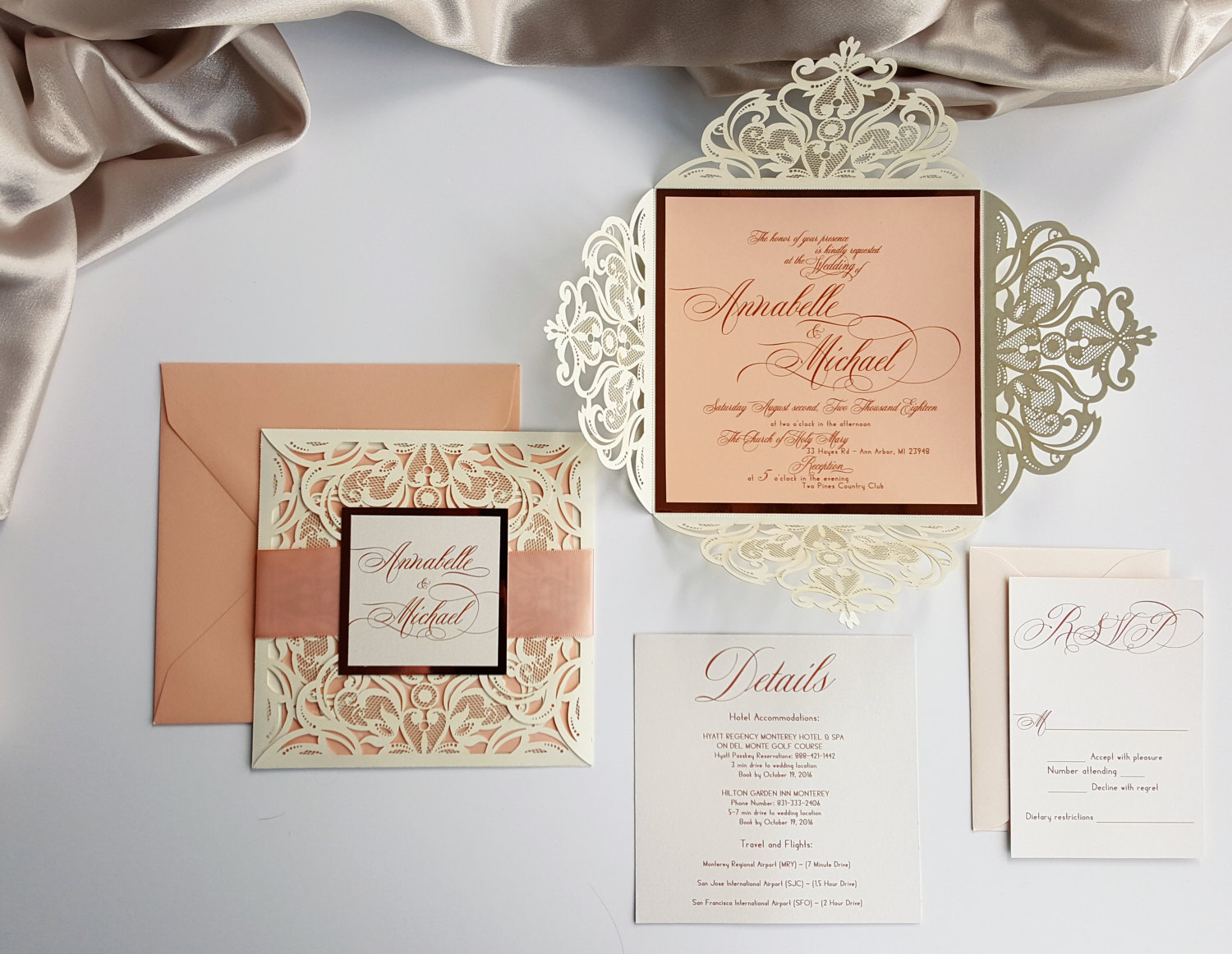 5 Calligraphy-Decorated Wedding Details That We Love