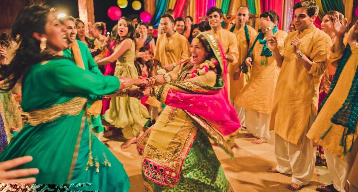 Dance at mehendi