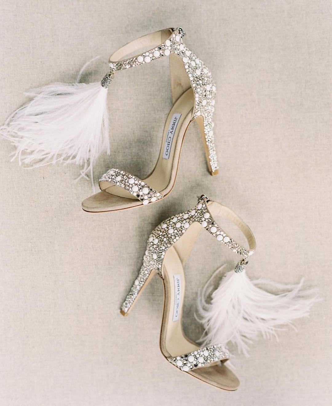 Bridal Heel with Fur