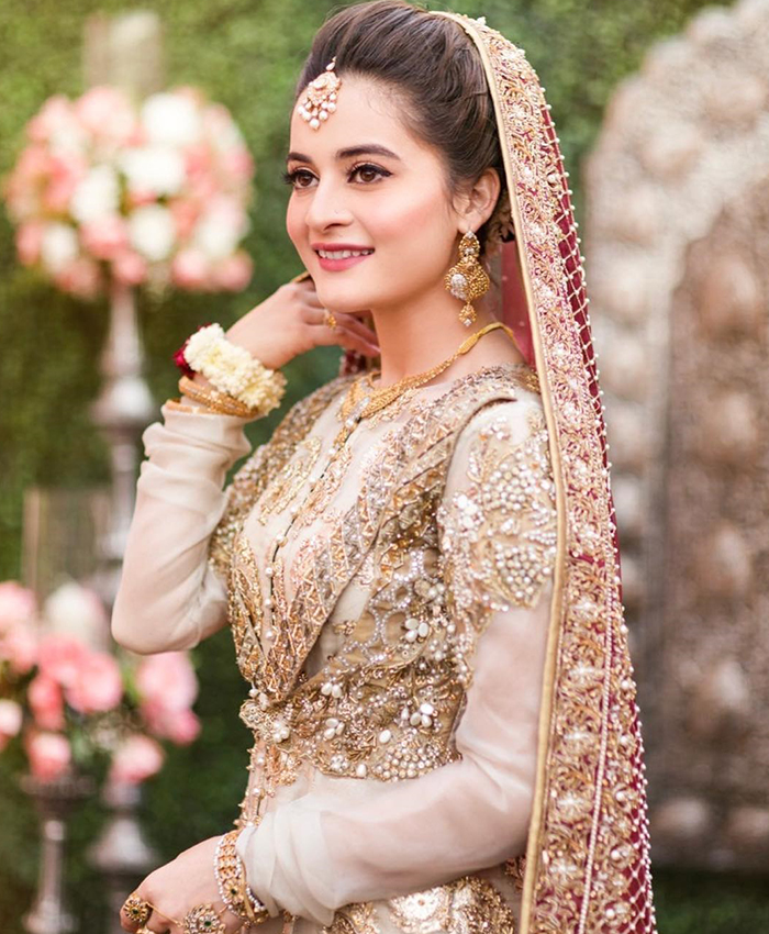 Let s Take a Look at all of Aiman Khan s Wedding Dresses