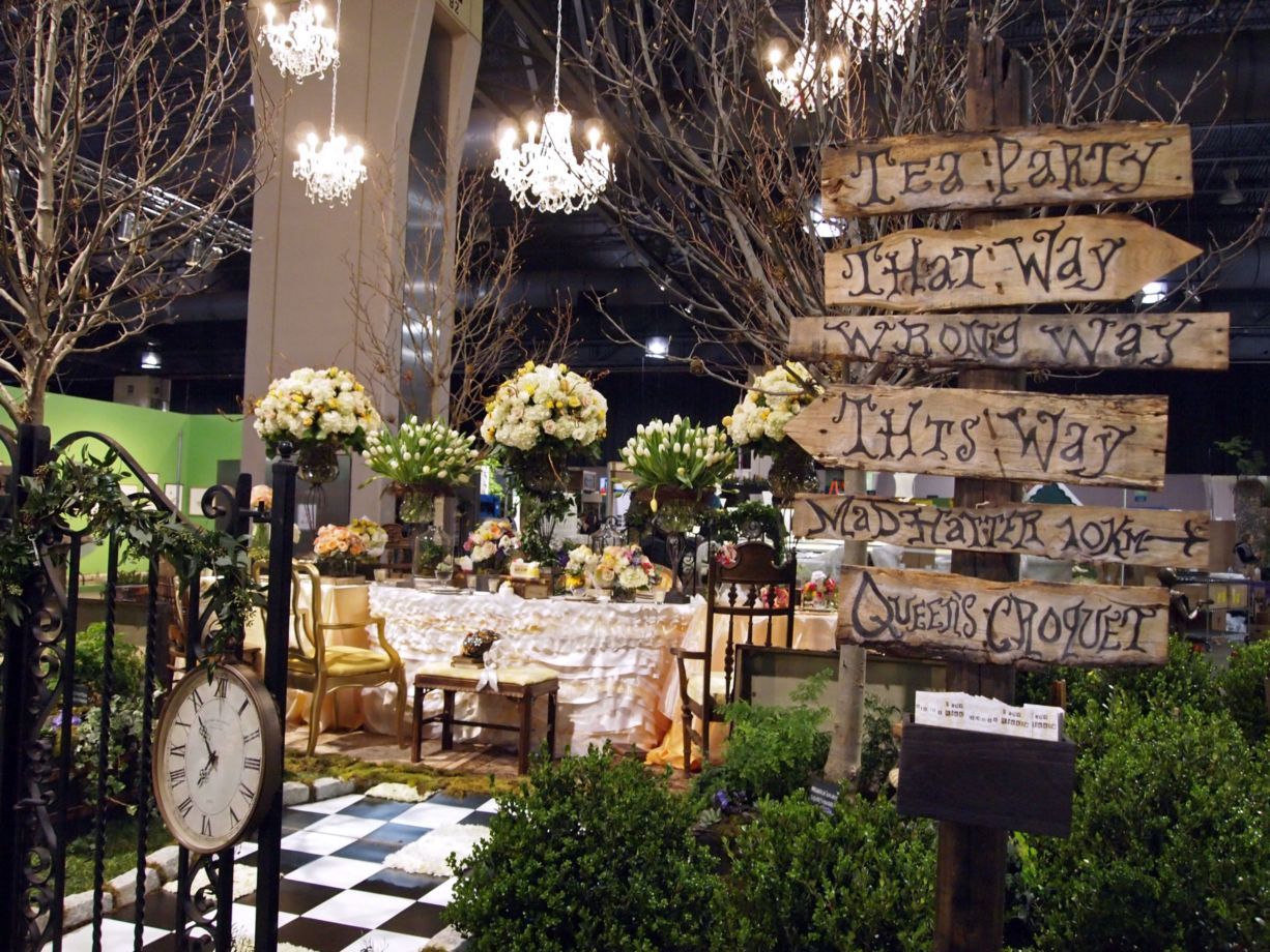 Alice in wonderland theme wedding planning