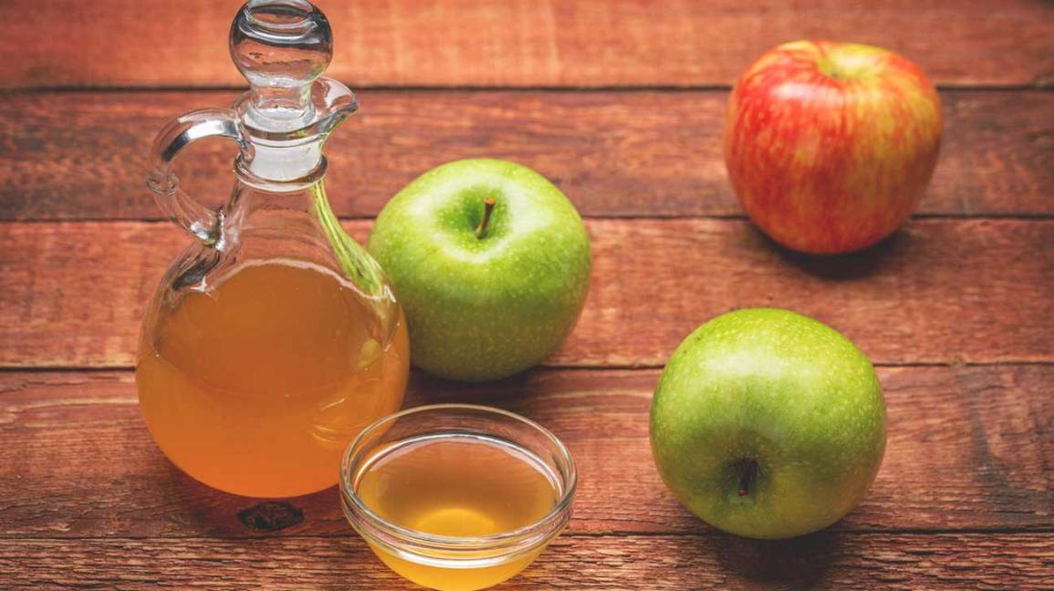 Apple Cider Vinegar is good in teeth whitening