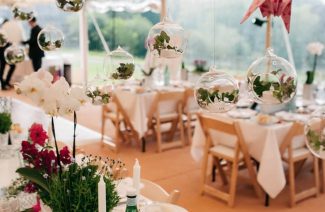 The Flower-less Wedding; A Budget-Friendly Venue Décor Guide