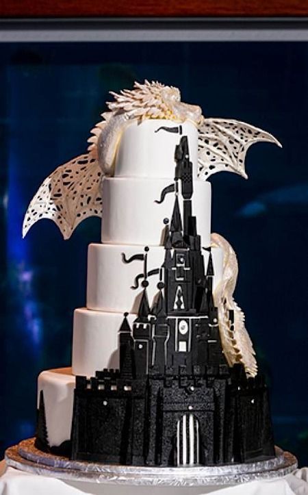 Disney Wedding Cake