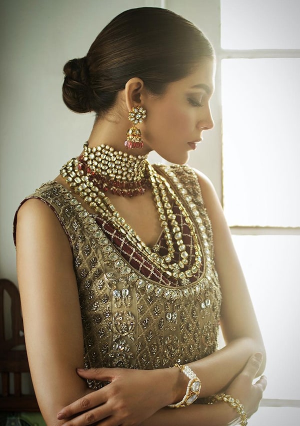 1# Pakistani Bridal Jewellery Sets, Artificial for Wedding