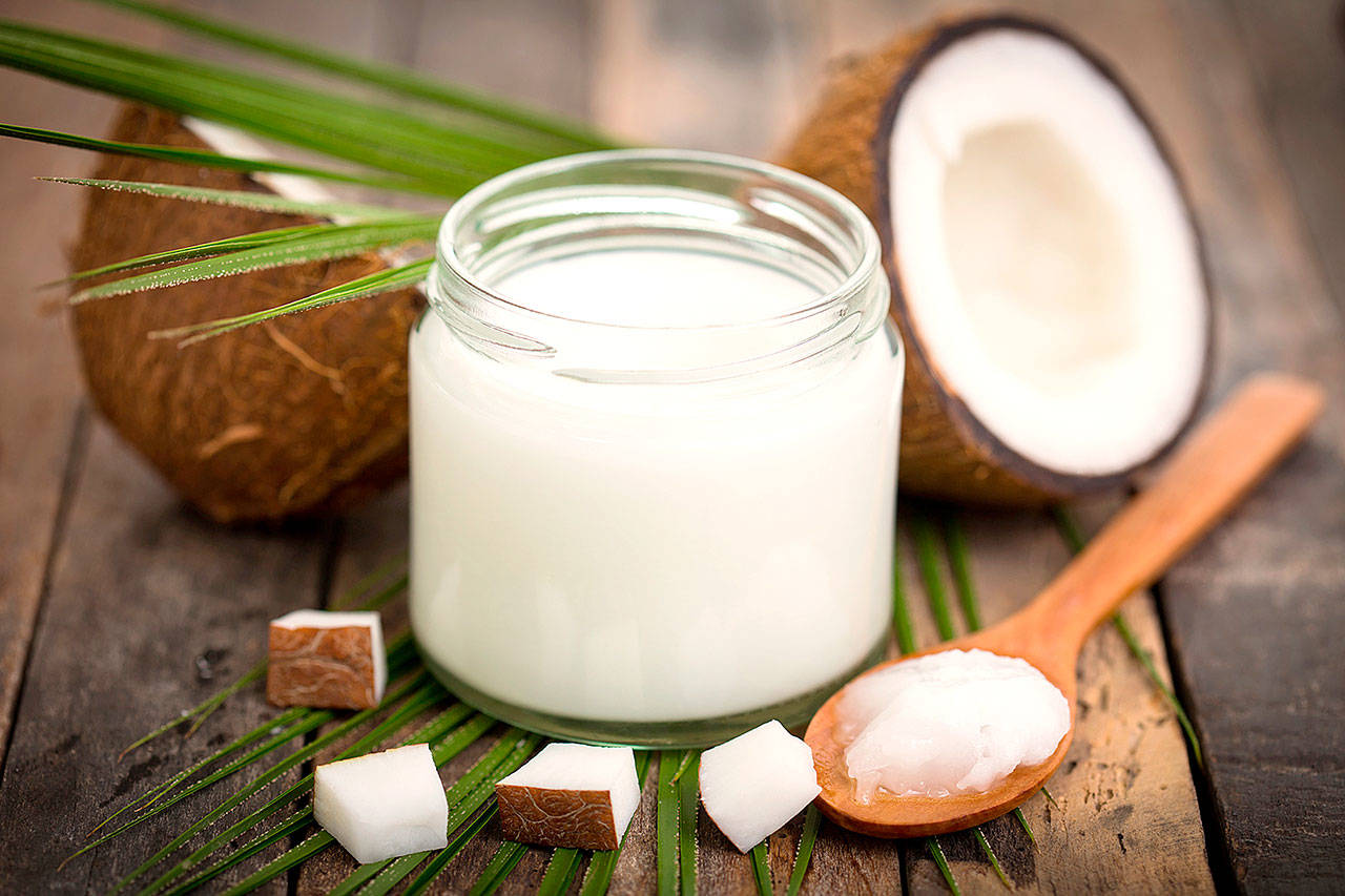 Coconut Oil for healthy white teeth