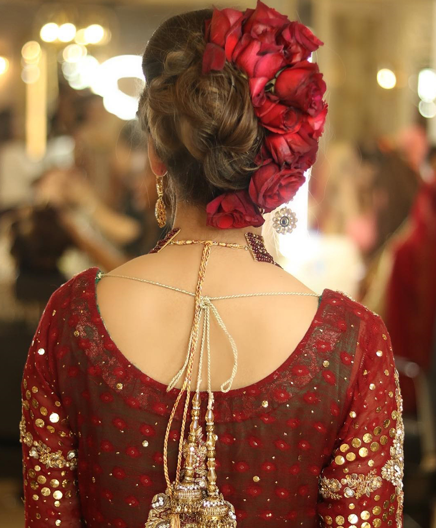 latest Pakistani Bridal Hairstyles 2017 For Girls 11 | FashionGlint