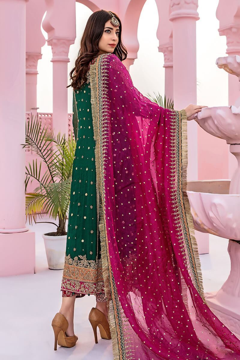 Designer formal suit for mehendi