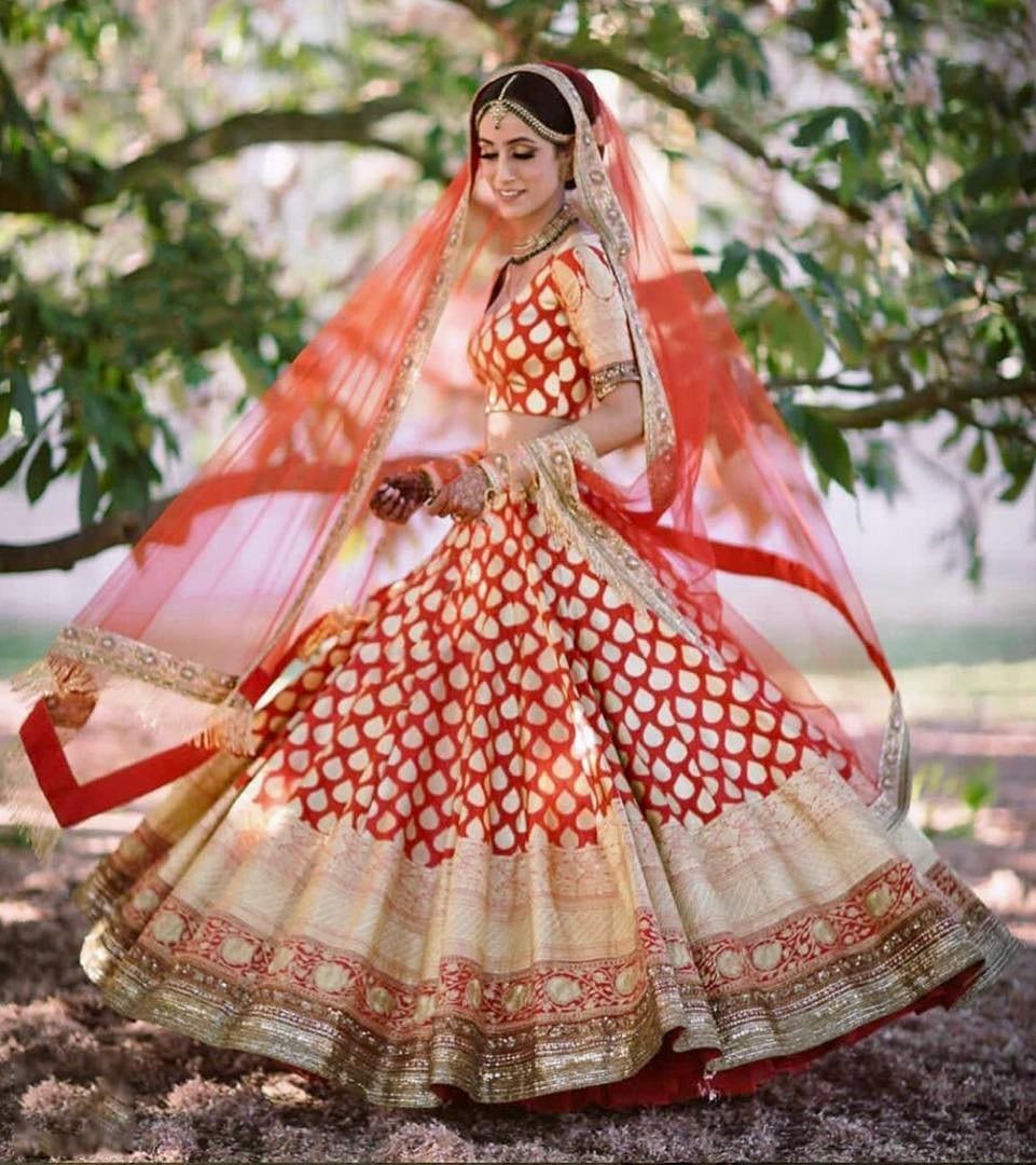 Traditional Bridal Banarsi Lehenga