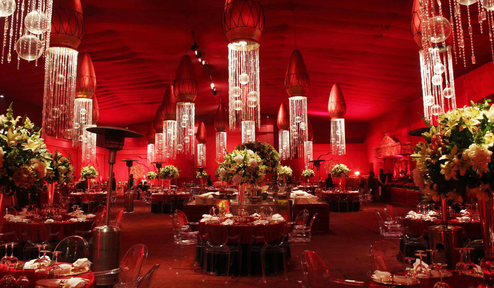 Five Shades of Red to Consider for Your Wedding Decor