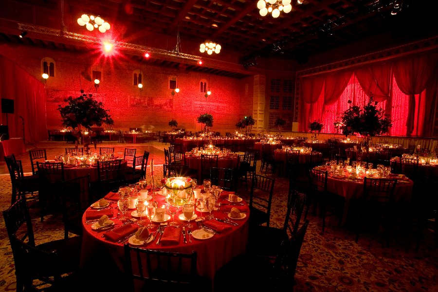 Ruby Red Wedding Decor 