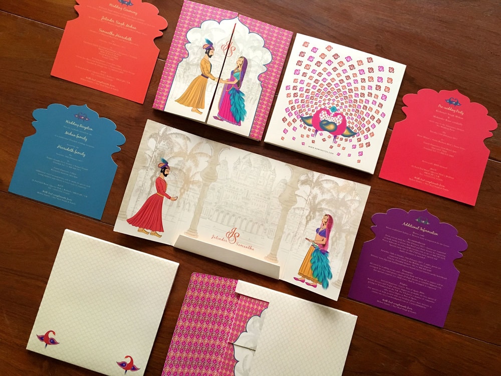 Traditional Wedding Invitation Cards