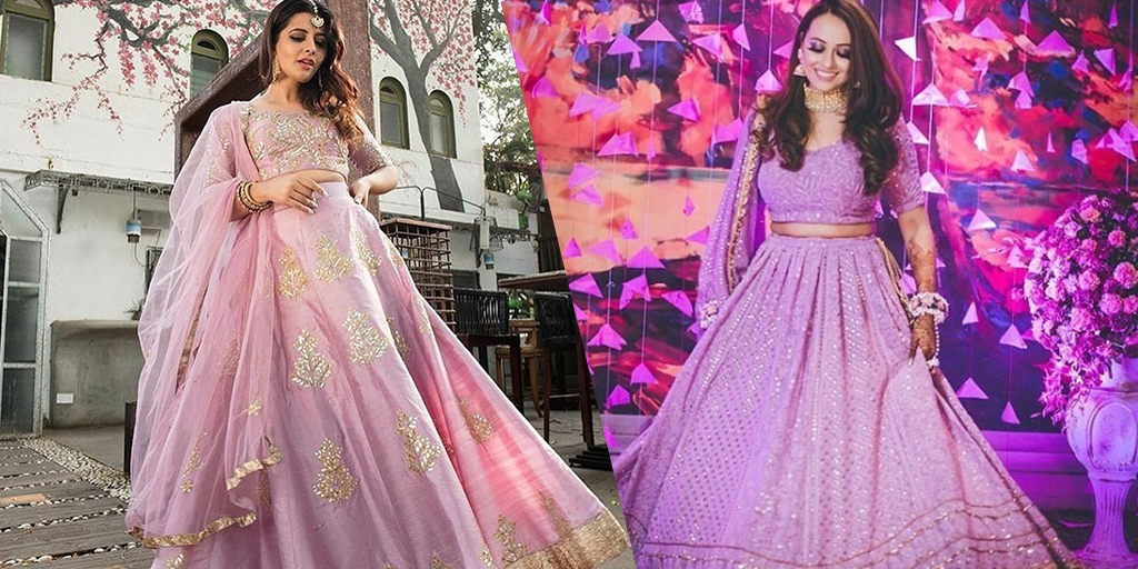 These Pictures Will Force You to Get a Lilac Lehenga for Your Wedding