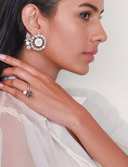 Diamond Earrings by Esfir Jewelry