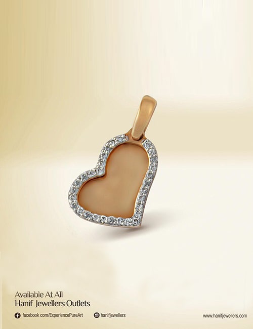 Heart Pendant by Hanif Jewelry 