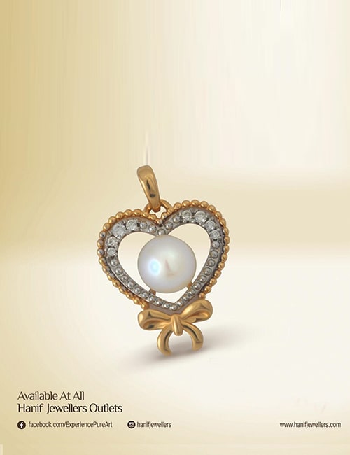 Hanif Jewelry pandent for this valentine