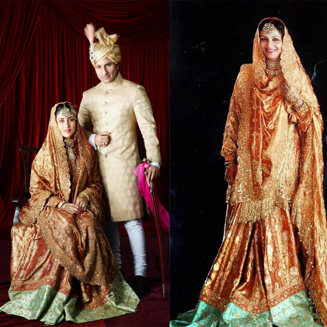 Interesting Ideas To Recreate Your Mother Or MIL's Bridal Look - Pyaari  Weddings