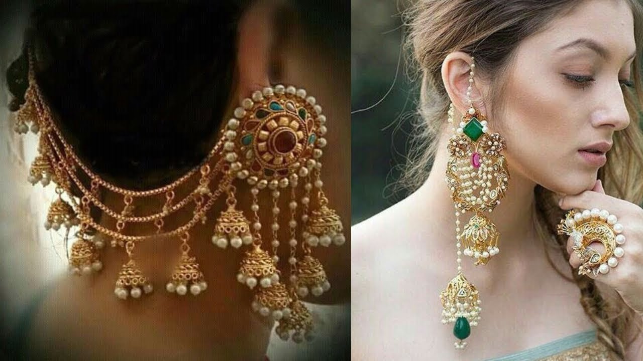 Kashmiri Style Earrings Necklace - Buy Kashmiri Style Earrings Necklace  online in India