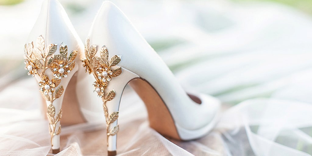 Bridal store shoes designer