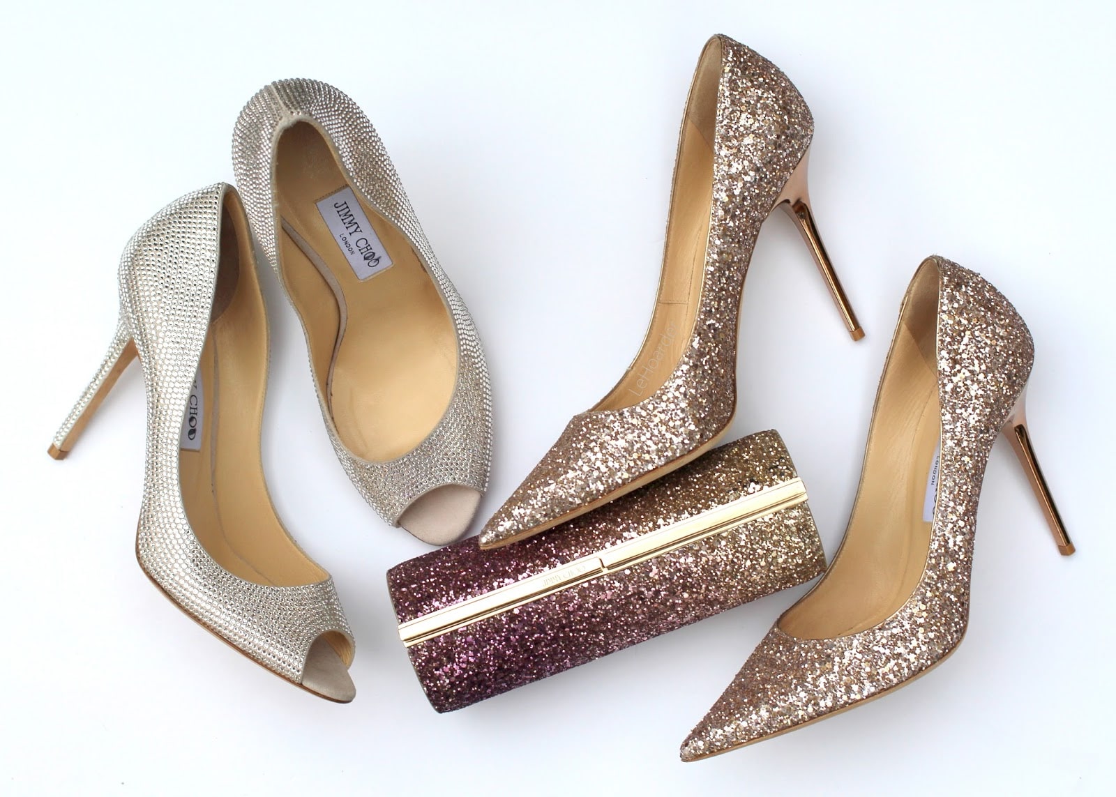 Bridal Heels with Glitter