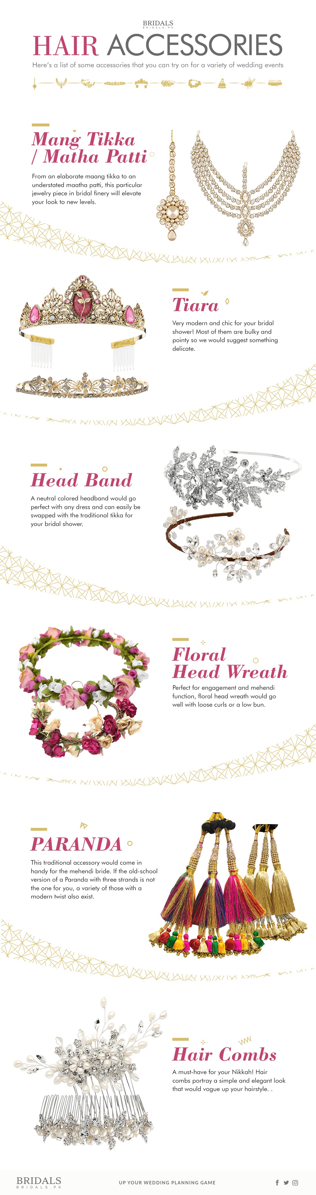 Hair Accessories That You Can Adorn On Formal Festive Occasions