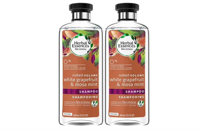 5.	Herbal Essences Bio: Renew Naked Volume White Grapefruit and Mosa Mint Shampoo