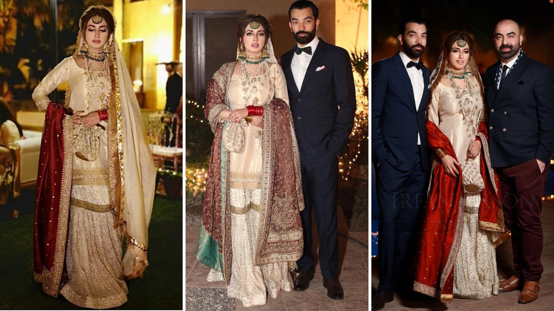 Iman Aly and Babar Bhatti Reception Picture