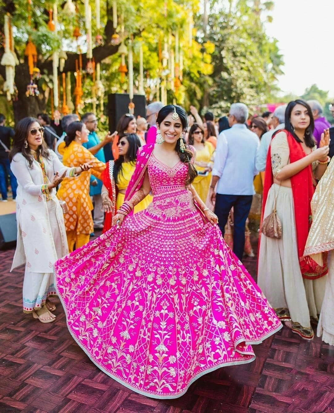 Dance floor in wedding Ceremony