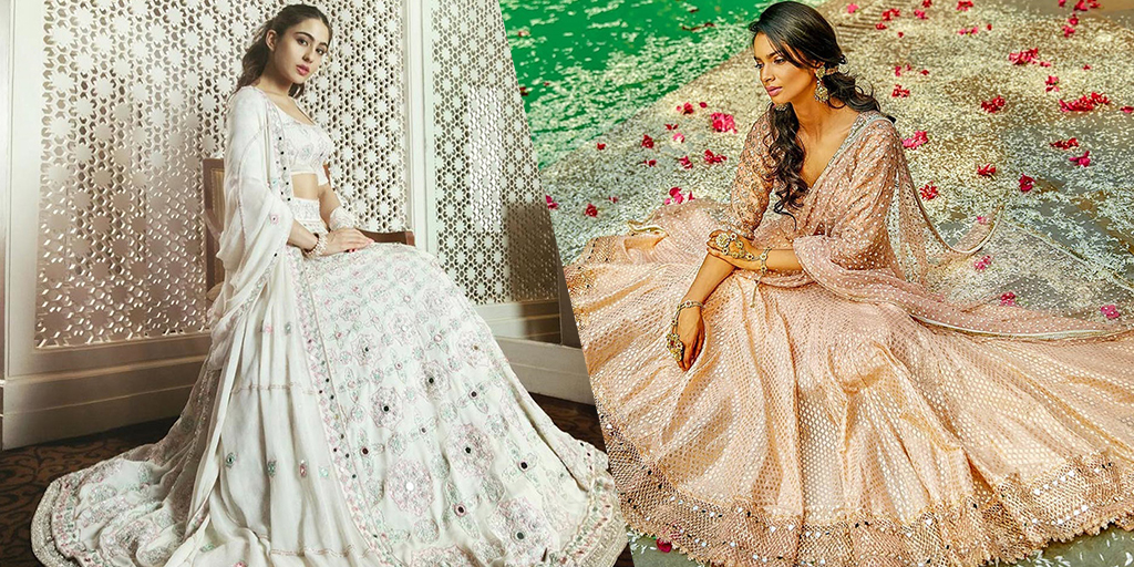 Mirror Work Motifs and Wedding Wear Is the Latest Fashion Chic 