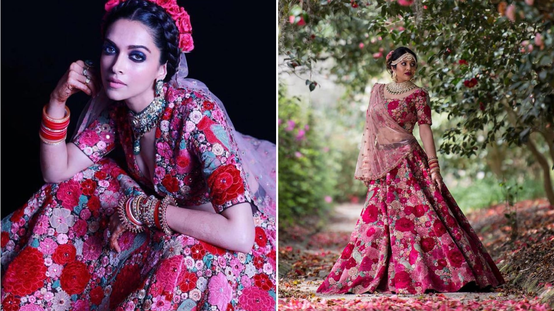 Sabyasachi Bride Wore A Maroon Lehenga, Paired It With Unique Emerald  Jewellery And Tassle 'Kaleera'