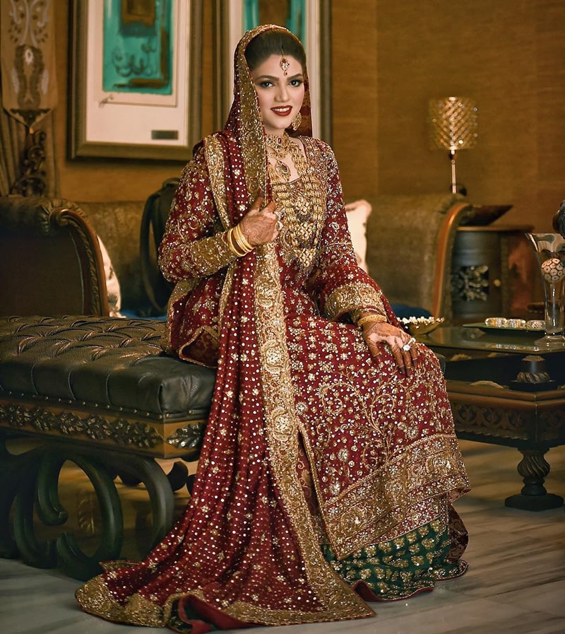 All The Ways We Loved How Real Brides Pulled Off Red Lehenga