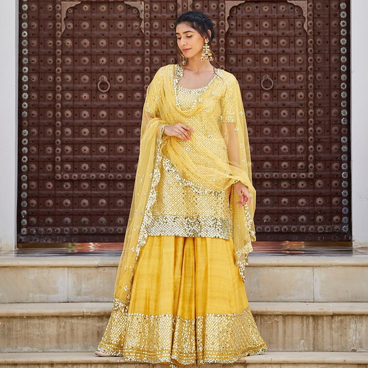 In Pictures The Beauty of Traditional Yellow Bridal Dresses