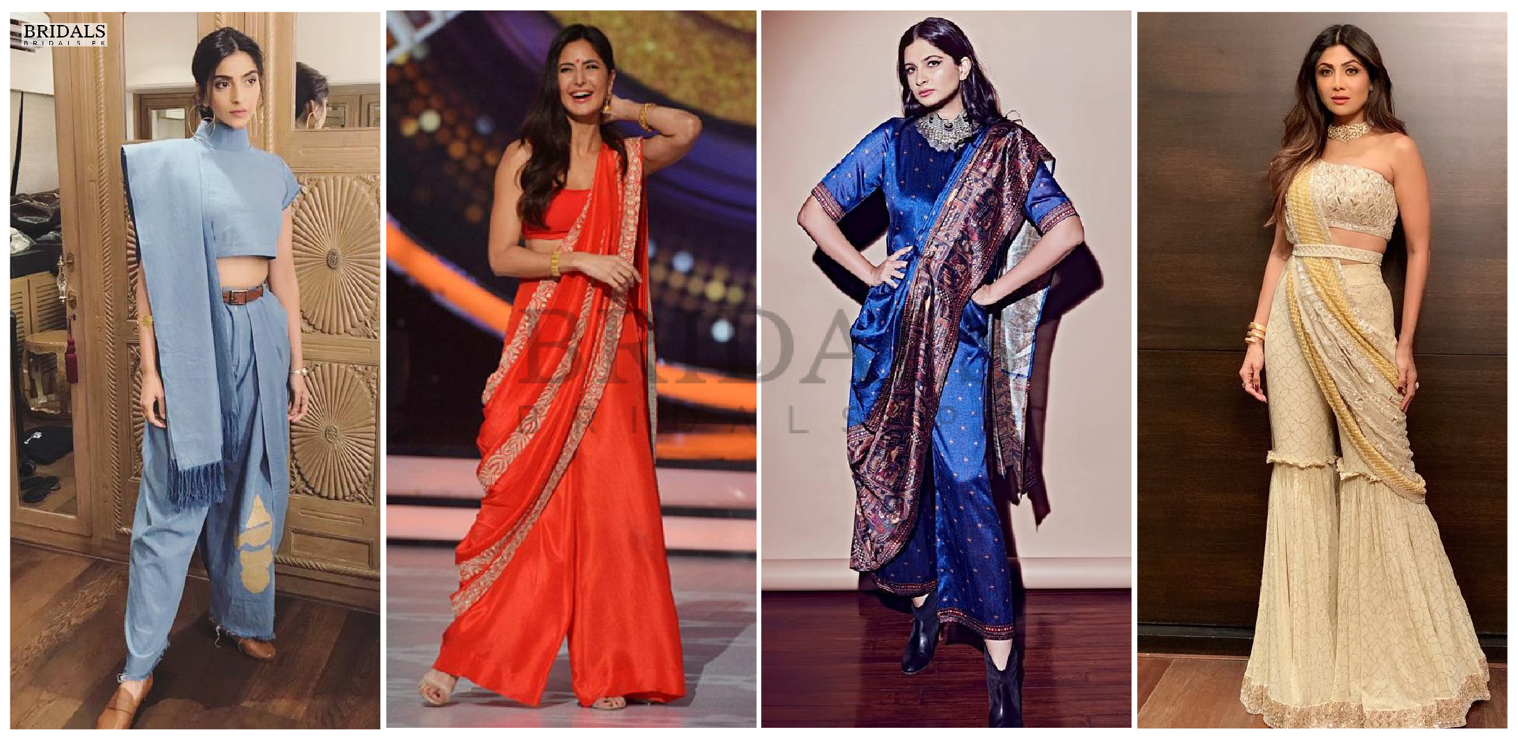 Palazzo Sarees Are Trending And For All The Right Reasons!