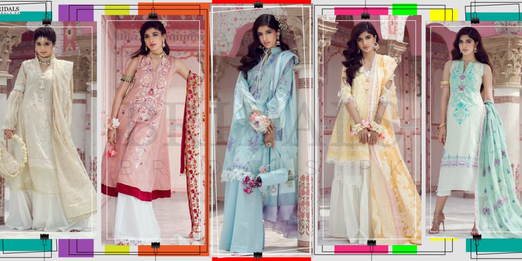Farah Talib Aziz’s Luxury Unstitched Eid Collection Zarmeeneh Is A Breath of Fresh Air!