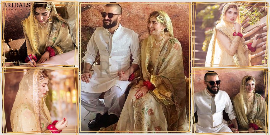 Hamza Ali Abbasi And Naimal Khawar Khan Got Married And Kept It Simple!