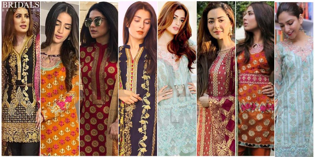 Taking Style Inspirations From Pakistani Celebrities In Zainab Chottani’s Jamdani